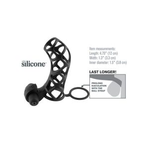 FANTASY X-TENSIONS EXTREME SILICONE POWER CAGE BLACK - Image 4