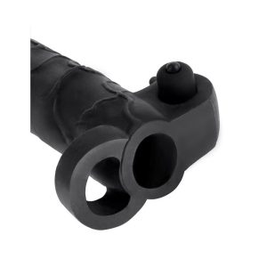 FANTASY X-TENSIONS VIBRATING REAL FEEL EXTENSION BLACK 16.5cm - Image 3