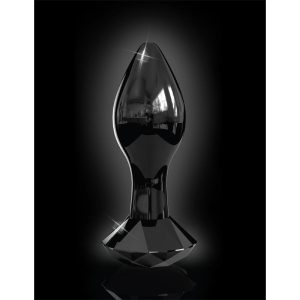 ICICLES No. 78 HAND BLOWN GLASS MASSAGER BLACK 9.1cm - Image 4