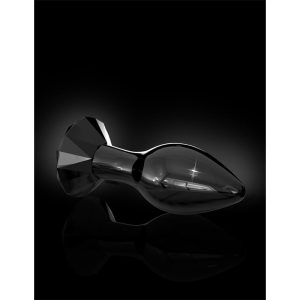 ICICLES No. 78 HAND BLOWN GLASS MASSAGER BLACK 9.1cm - Image 3