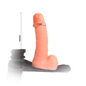 BAILE ADJUSTABLE STRAP-ON WITH DILDO 18cm - Image 4