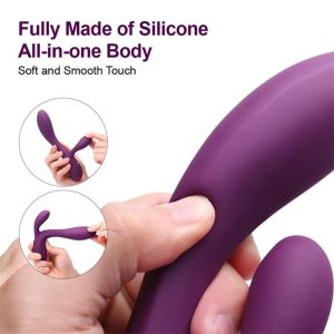 ENGILY ROSS BACALL 2.0 SILICONE DOUBLE MOTOR USB VIBE 19cm - Image 4