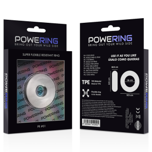 POWERING SUPER FLEXIBLE RESISTANT RING CLEAR 3.5cm - Image 3