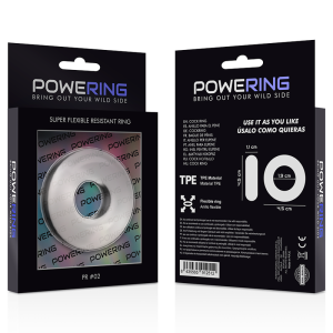 POWERING SUPER FLEXIBLE RESISTANT RING CLEAR 4.5cm - Image 5