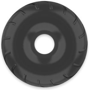 POWERING SUPER FLEXIBLE RESISTANT RING PR08 BLACK 5cm - Image 6