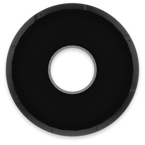 POWERING SUPER FLEXIBLE RESISTANT RING PR11 BLACK 5cm - Image 5