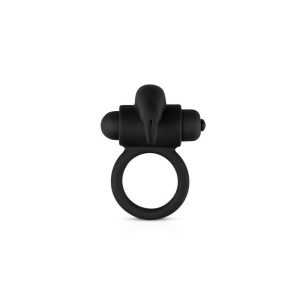 EASYTOYS BUNNY VIBRATING COCKRING BLACK - Image 7