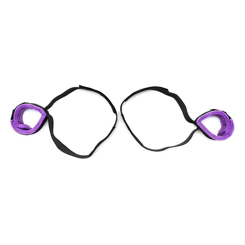 2-rimba-bondage-play-wrist-to-upper-leg-cuff-set-adjustable-purple