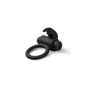 EASYTOYS BUNNY VIBRATING COCKRING BLACK - Image 6