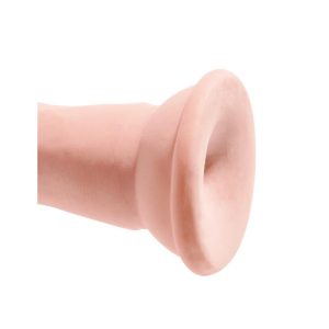 KING COCK 3D TRIPLE DENSITY DILDO PLUS 7" FLESH 18cm - Image 4