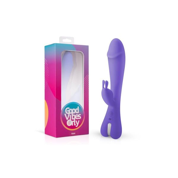 GOOD VIBES ONLY RABBIT VIBE TRIX PURPLE 22.5cm