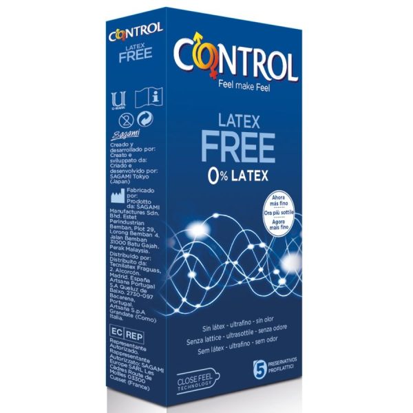 CONTROL FREE WITHOUT LATEX 5 UNITS
