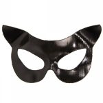 LEG AVENUE VINYL CAT MASK BLACK