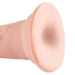 KING COCK 3D TRIPLE DENSITY DILDO PLUS 9" FLESH 23cm - Image 5