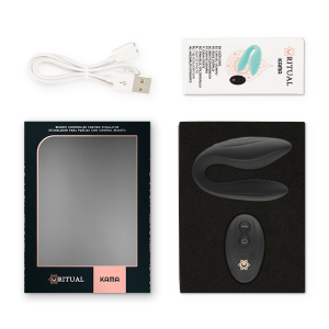 RITHUAL KAMA REMOTE COUPLES MASSAGER BLACK - Image 4