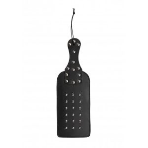 OUCH! STUDDED PADDLE BLACK
