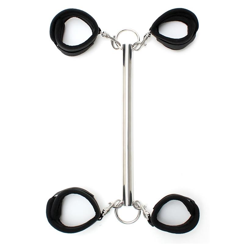 4-spreader-bar-with-detachable-4-cuffs-black