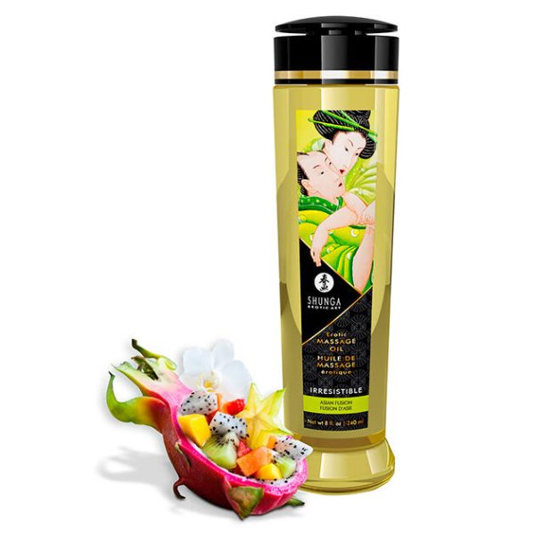 SHUNGA EROTIC MASSAGE OIL IRRESISTIBLE ASIAN FUSION 240ml