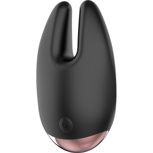 COQUETTE CHIC DOUBLE DESIRE CLITORIAL STIMULATOR BLACK/GOLD - Image 8
