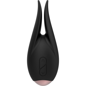 COQUETTE CHIC DESIRE FLOWER CLITORIAL STIMULATOR BLACK/GOLD - Image 6