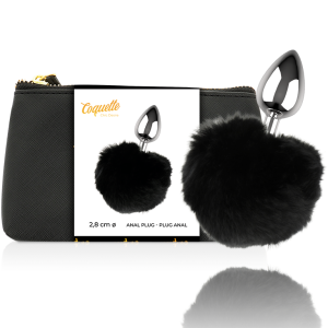 COQUETTE ANAL PLUG METAL SIZE L 2.8 x 4.1cm - Image 3