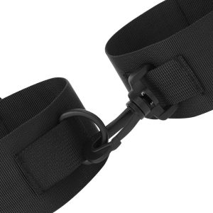 DARKNESS BEGINNERS NYLON CUFFS BLACK - Image 3