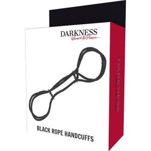 DARKNESS COTTON WRIST OR ANKLE COTTON CUFFS BLACK - Image 3