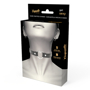 COQUETTE HAND CRAFTED CHOKER HEART - Image 4