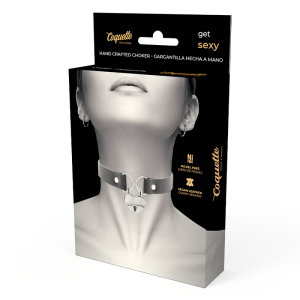 COQUETTE HAND CRAFTED CHOKER KEYS HEART - Image 5