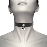 COQUETTE HAND CRAFTED CHOKER JINGLE BELL
