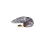 EASYTOYS PLUG WITH FOXTAIL No. 5 GOLD