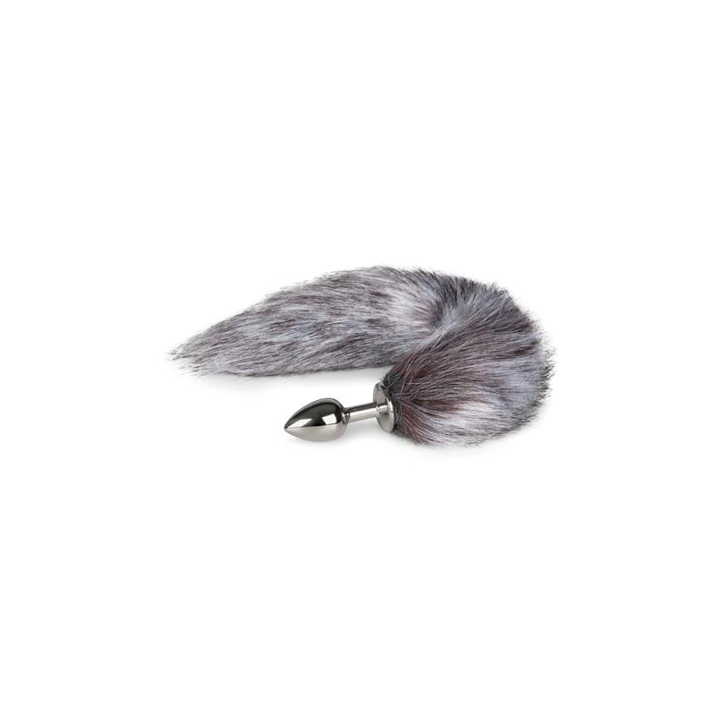 EASYTOYS PLUG WITH FOXTAIL No. 5 SILVER