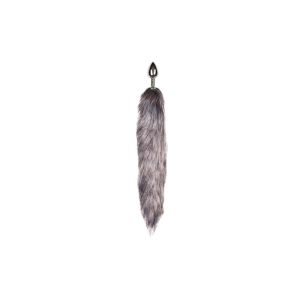 EASYTOYS PLUG WITH FOXTAIL No. 5 SILVER - Image 5