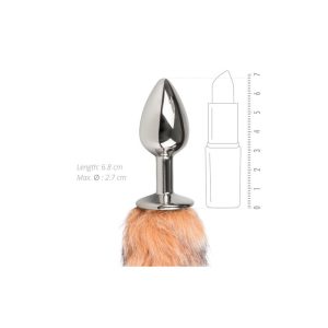 EASYTOYS PLUG WITH FOXTAIL No. 7 SILVER - Image 3