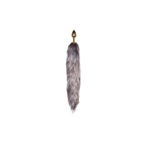 EASYTOYS PLUG WITH FOXTAIL No. 5 GOLD - Image 3