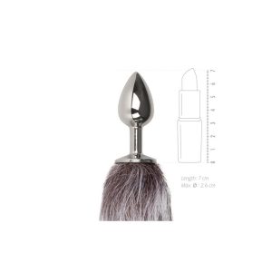 EASYTOYS PLUG WITH FOXTAIL No. 5 SILVER - Image 3