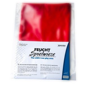 JOYDIVISION SEXMAX WETGAMES SEX SHEET RED 180 x 220cm
