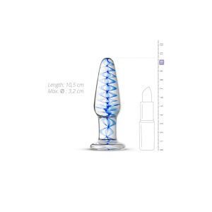 GILDO GLASS BUTTPLUG No.23 10.5cm - Image 5