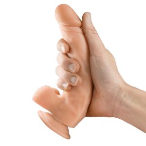 MAX & CO ZANE REALISTIC FEEL DILDO WITH TESTICLES FLESH 19.5cm - Image 3