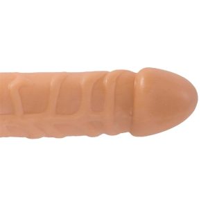 MAX & CO TRENT DOUBLE REALISTIC FEEL DILDO FLESH 44cm - Image 6