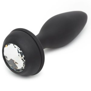 HAPPY RABBIT RECHARGEABLE VIBRATING BUTT PLUG M 12cm PURPLE - Image 4