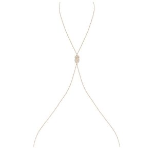OBSESSIVE BIJOU-901 GOLD NECKLACE ONE SIZE - Image 4