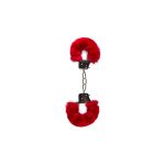 EASYTOYS FURRY HANDCUFFS RED