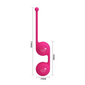PRETTYLOVE KEGEL BALLS TIGHTEN UP III PINK - Image 8