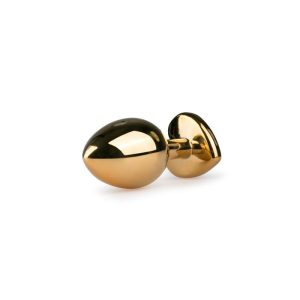 EASYTOYS METAL ANAL PLUG No.7 GOLD PINK 8cm - Image 4