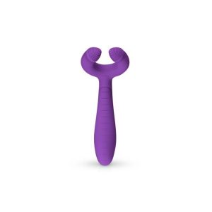 EASYTOYS COUPLES SILICONE VIBE USB PURPLE - Image 7