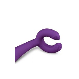 EASYTOYS COUPLES SILICONE VIBE USB PURPLE - Image 6