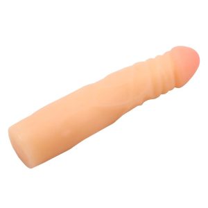 CHISA DILDO T-SKIN 7.5" FLESH 17cm - Image 3