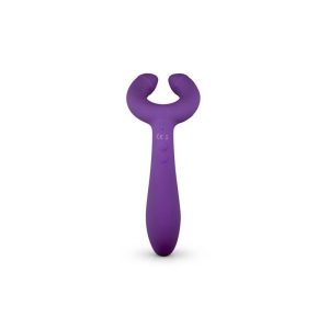 EASYTOYS COUPLES SILICONE VIBE USB PURPLE - Image 5