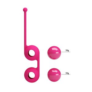 PRETTYLOVE KEGEL BALLS TIGHTEN UP III PINK - Image 4